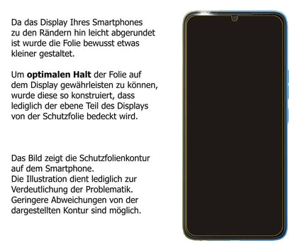 1x 9H Schutzfolie matt für Tecno Pop 5 Pro Panzerf (3)