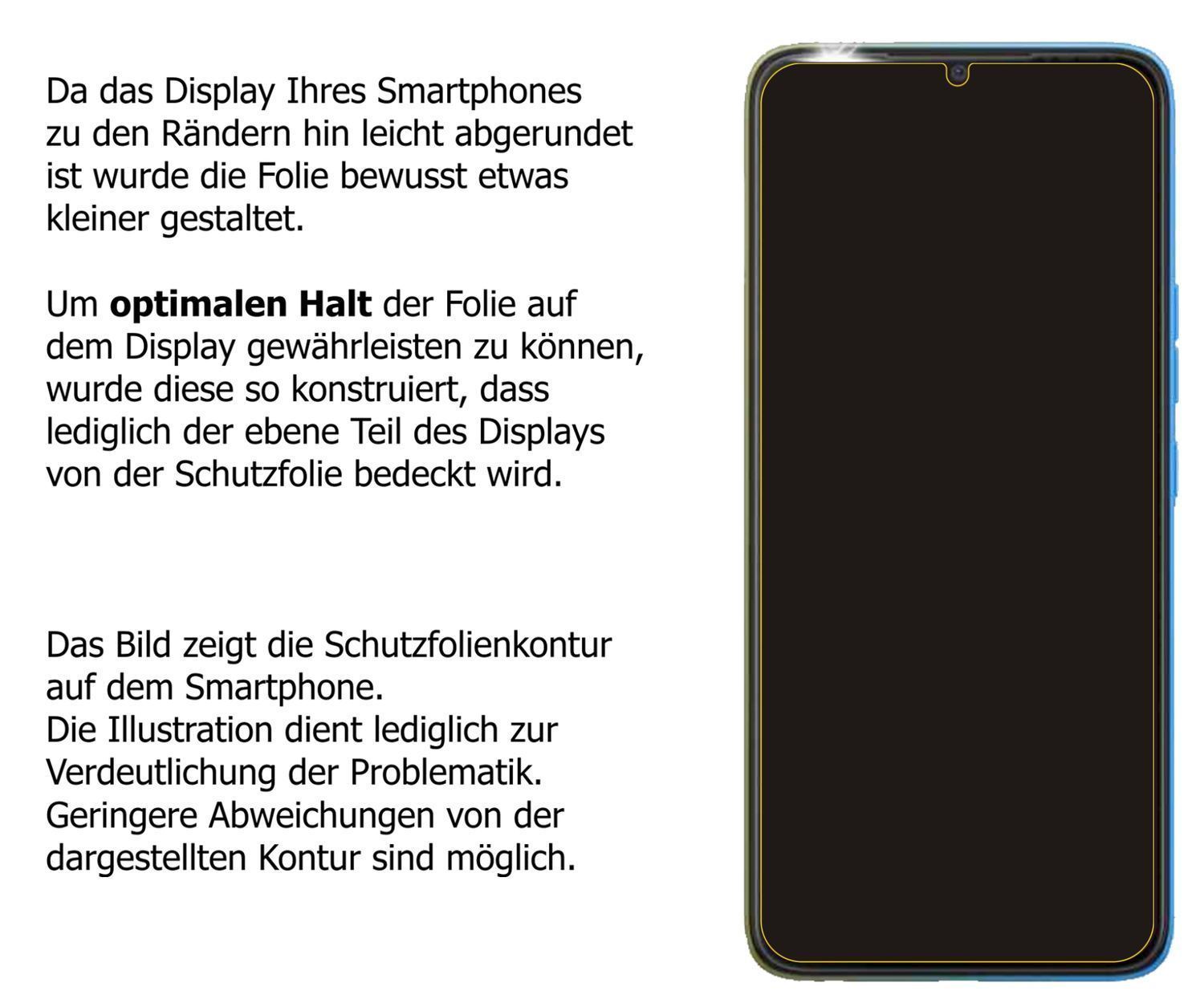 1x Schutzfolie klar für Tecno Pop 5 Pro Display-Sc (5)