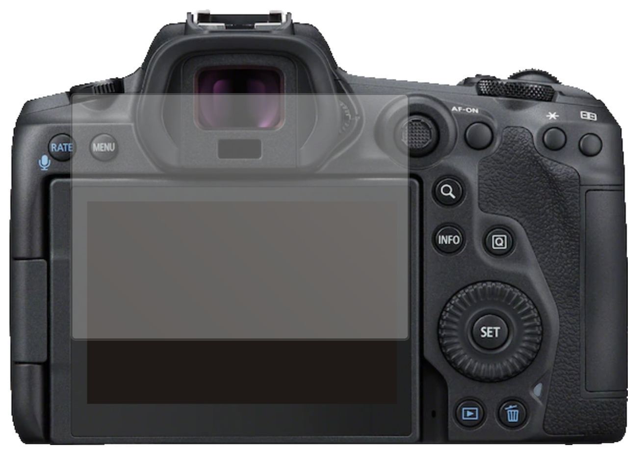 5x Schutzfolie matt für Canon EOS R5 C Display-Sch (2)
