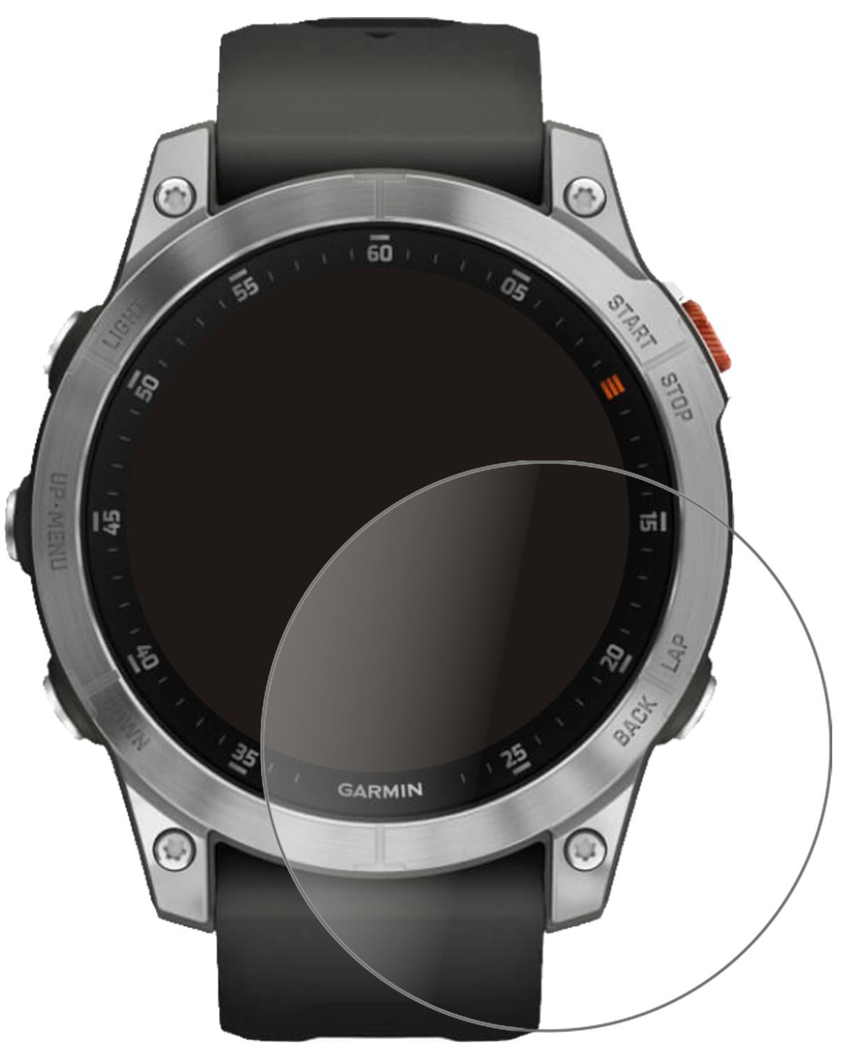 1x 9H Schutzfolie matt für Garmin Epix Gen 2 Panze (2)