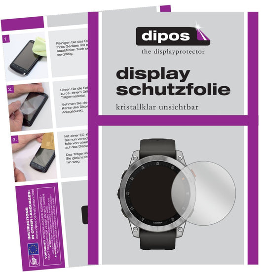 5x Schutzfolie klar für Garmin Epix Gen 2 Display- (1)