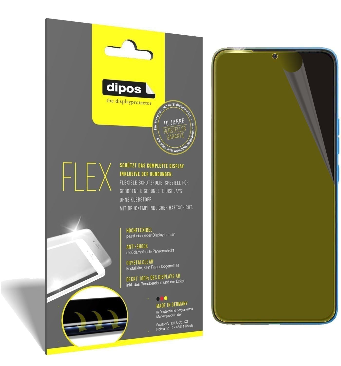 3x 3D Full Cover Schutzfolie für Tecno Pop 5 Pro (1)