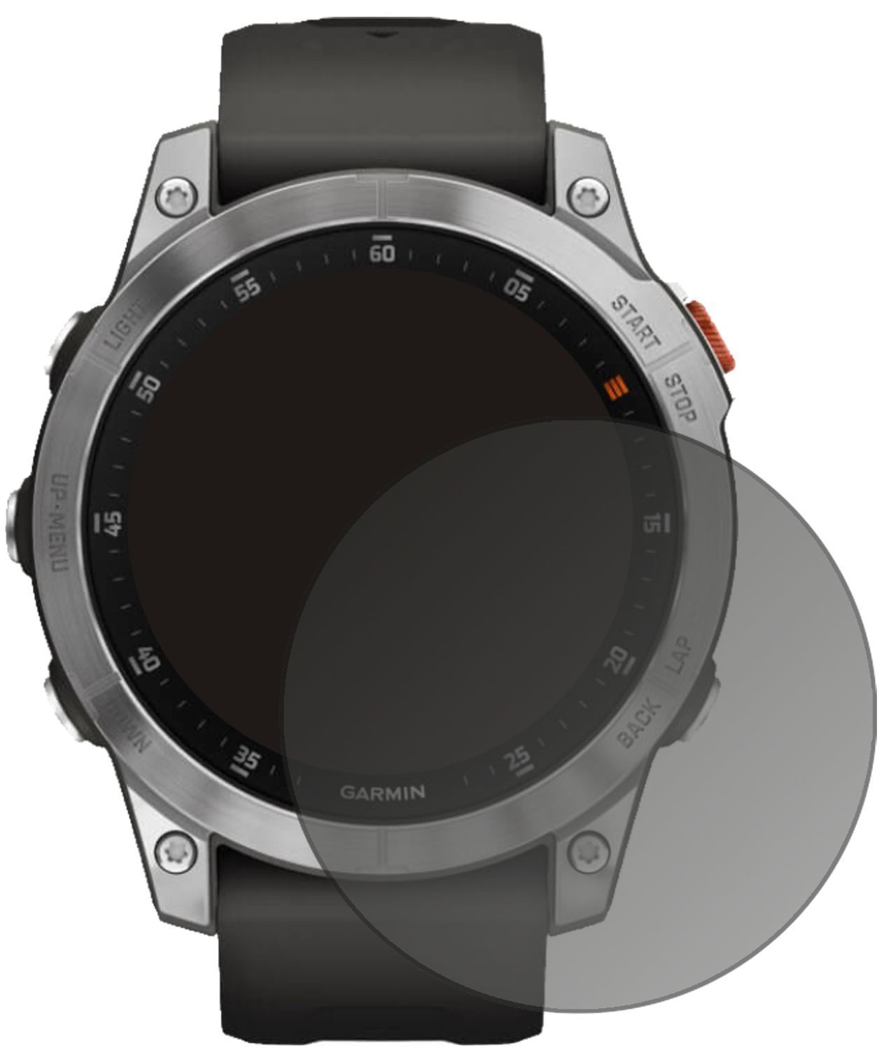 Blickschutzfolie für Garmin Epix Gen 2 matt Schutz (2)