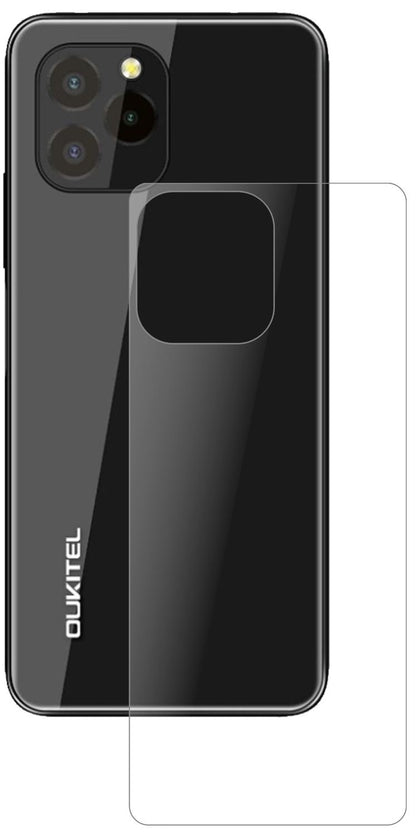 1x 9H Schutzfolie matt für Oukitel C21 Pro Rücksei (2)