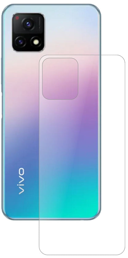 1x 9H Schutzfolie matt für Vivo Y32 Rückseite Panz (2)