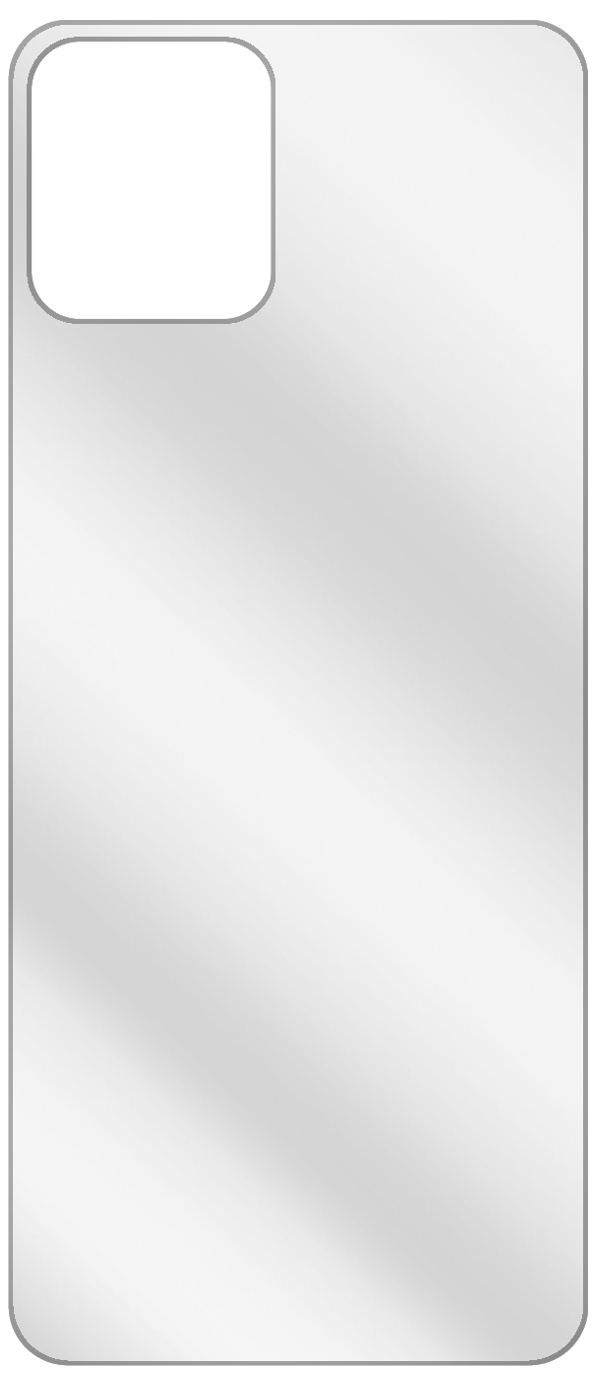 5x Schutzfolie klar für Vivo Y32 Rückseite Display (3)