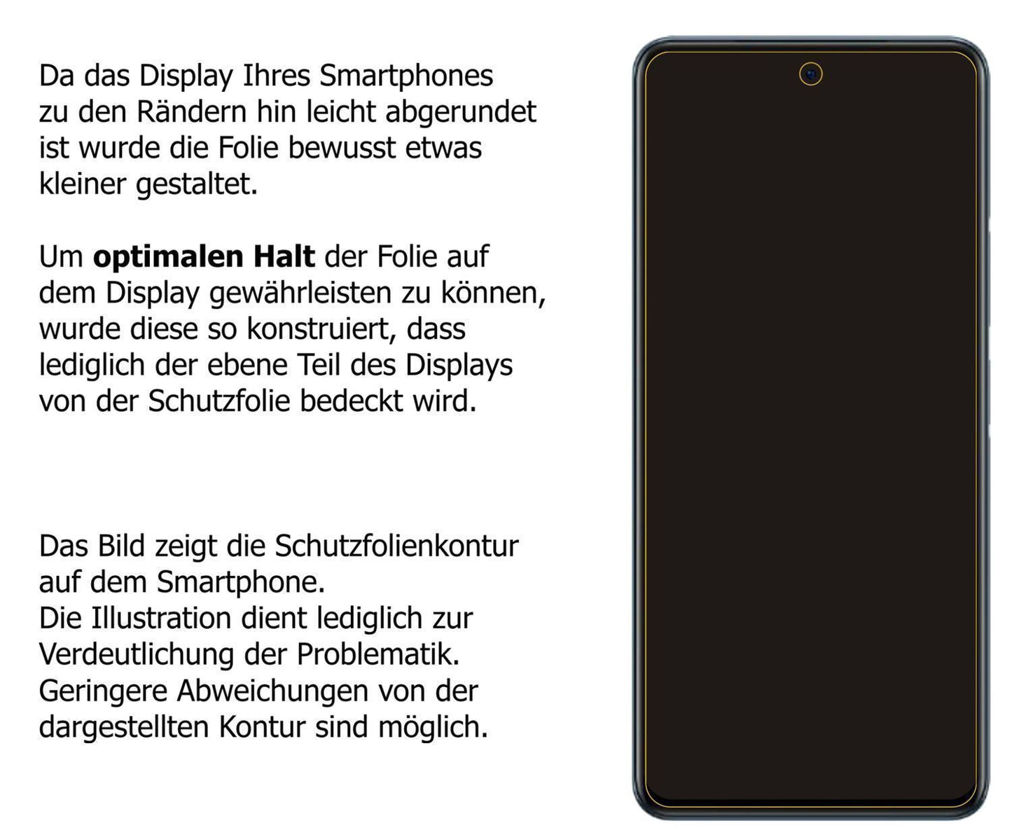 Blickschutzfolie für Vivo Iqoo Neo5 SE matt Schutz (5)