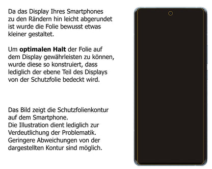 5x Schutzfolie matt für Vivo iQOO Neo5 S Display-S (6)