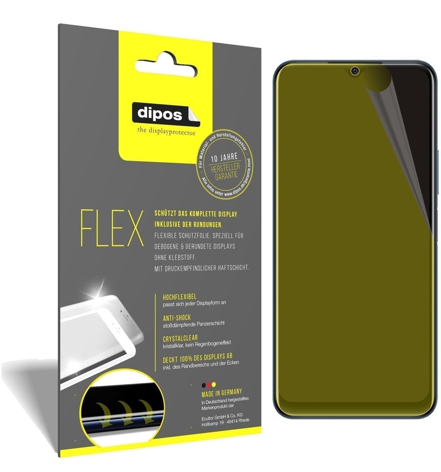 2x 3D Full Cover Schutzfolie für Vivo Y21T (1)