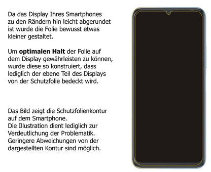 Blickschutzfolie für Tecno Spark 8P matt Schutzfol (5)