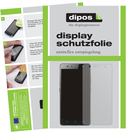 6x Schutzfolie matt für Lenovo K8 Plus Display-Sch (1)