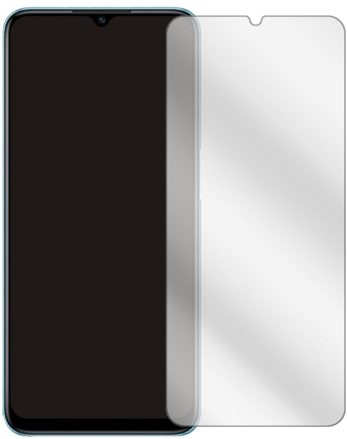 2x Schutzfolie klar für Oppo A56 Display-Schutzfol (2)
