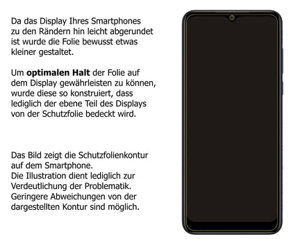 Blickschutzfolie für Motorola Moto G Pure matt Sch (5)