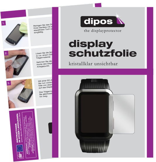 5x Schutzfolie klar für Huawei Watch D Display-Sch (1)
