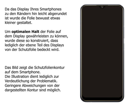 1x 9H Schutzfolie für Realme Narzo 50i Panzerfolie (3)