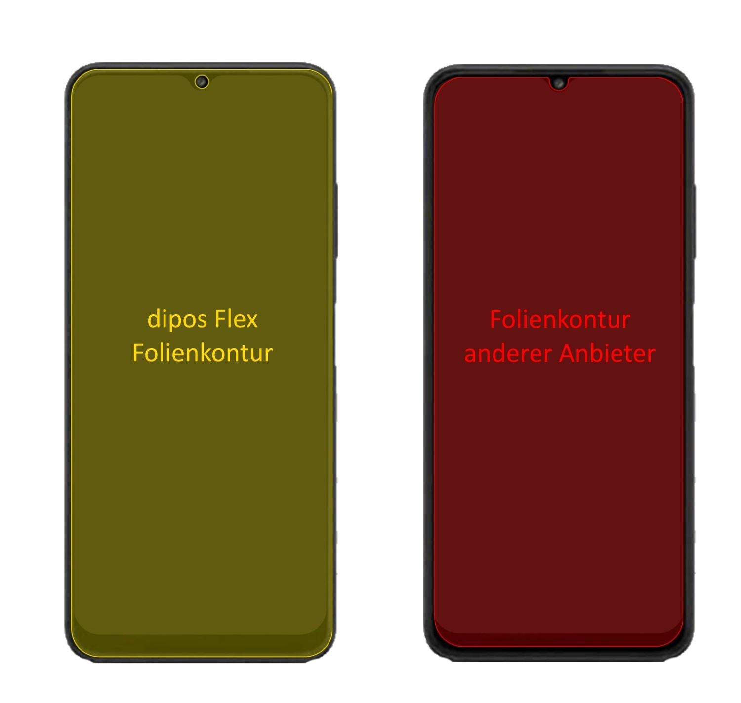 2x 3D Full Cover Schutzfolie für Samsung Galaxy Wi (2)
