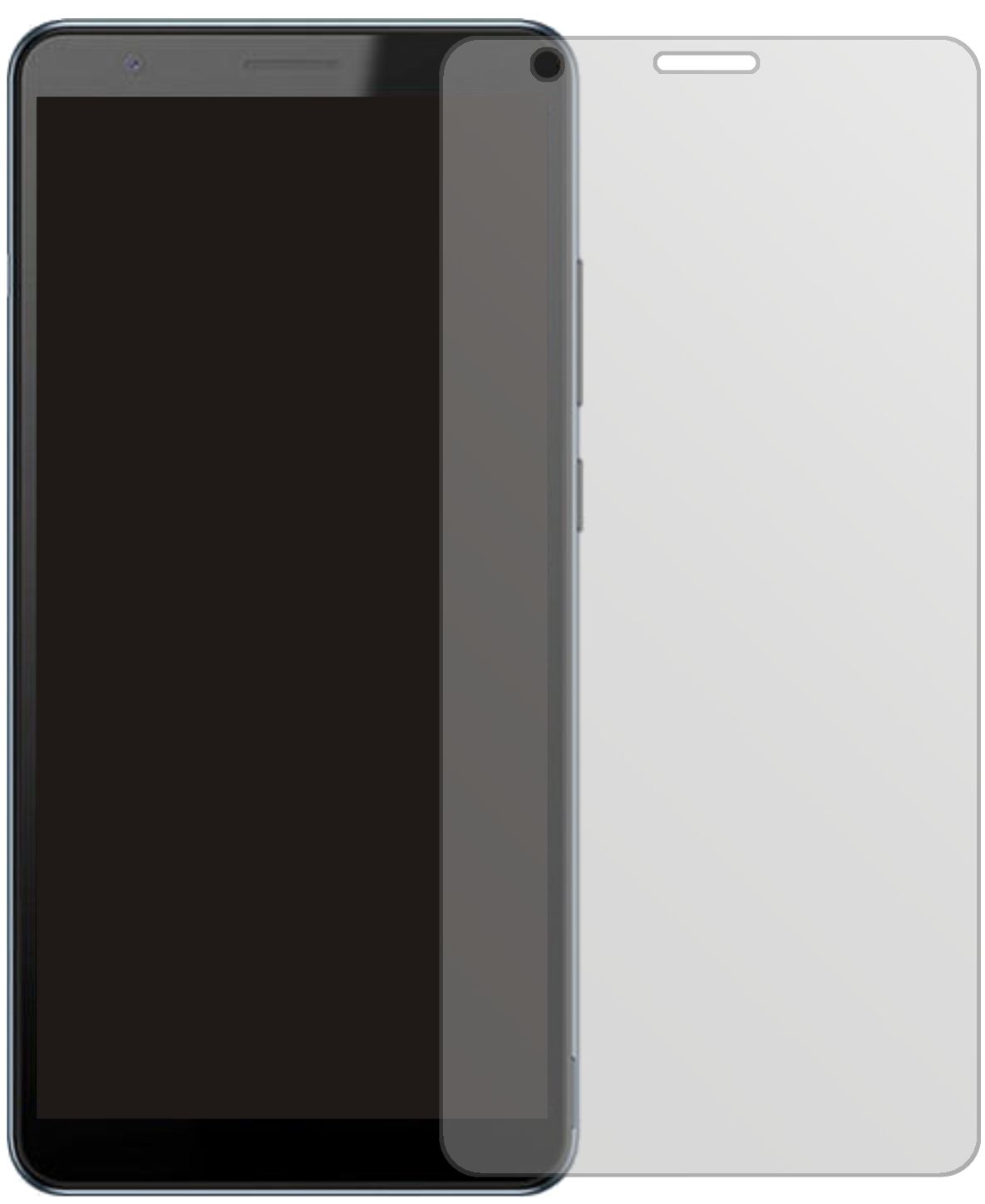 5x Schutzfolie matt für ZTE Blade A31 Plus Display (2)