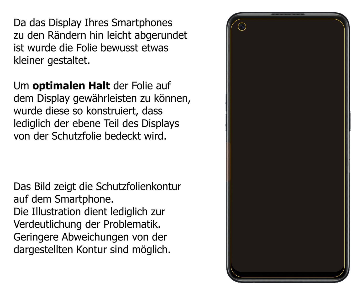 2x Schutzfolie klar für Oppo A55s Display-Schutzfo (5)