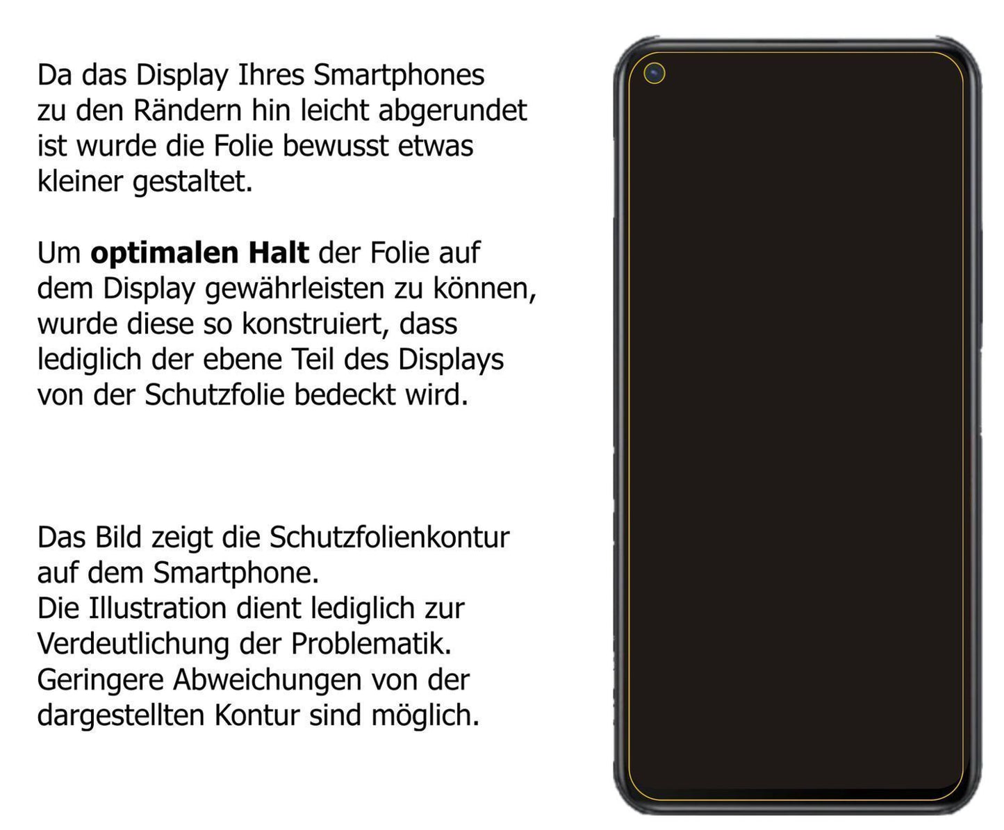 1x 9H Schutzfolie für vivo Y50t Panzerfolie (3)