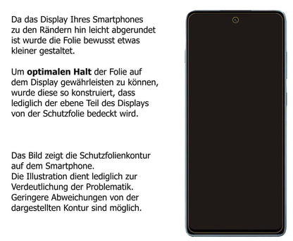 2x 9H Schutzfolie matt für Motorola Edge S30 Panze (3)