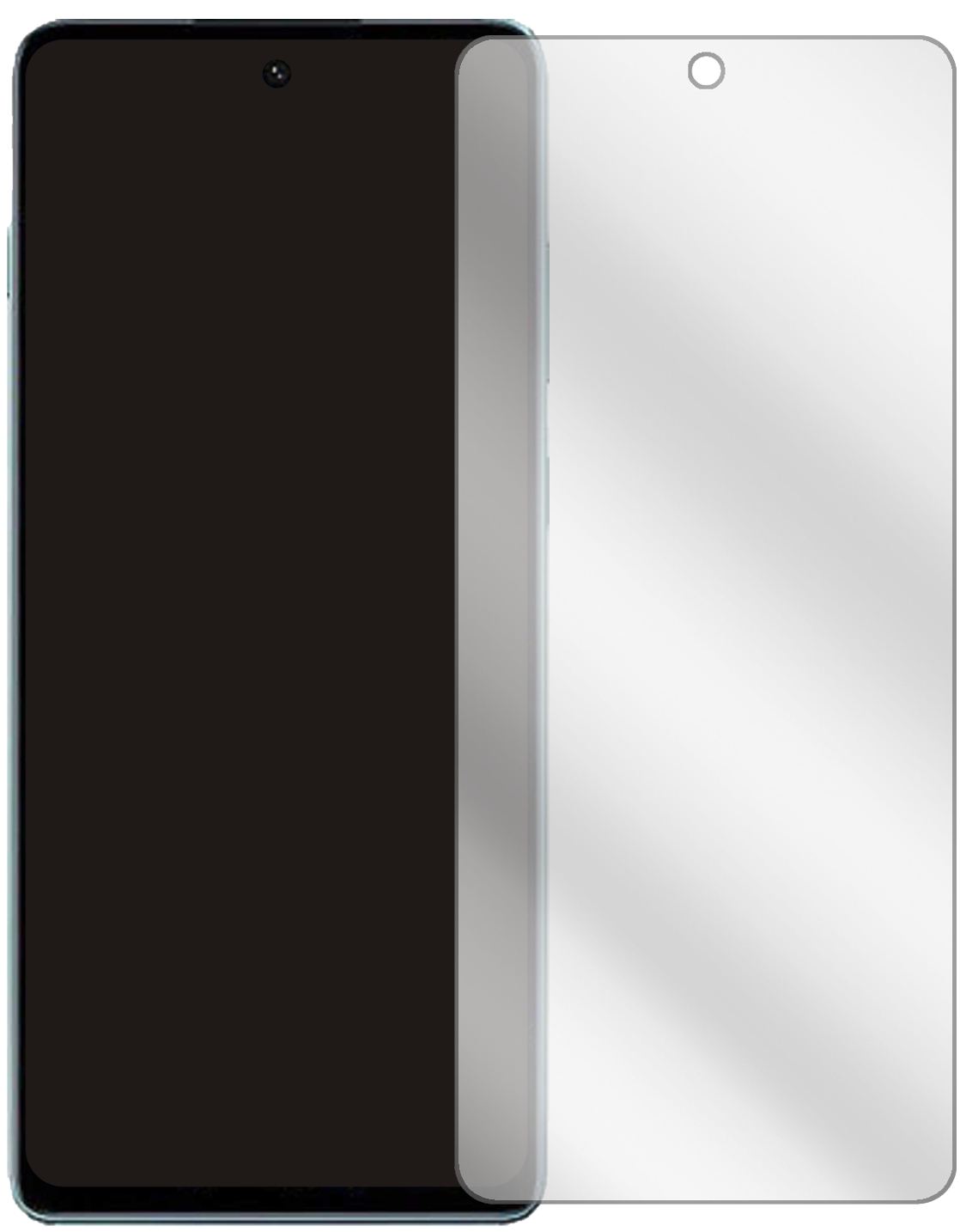 2x Schutzfolie klar für Motorola Edge S30 Display- (2)