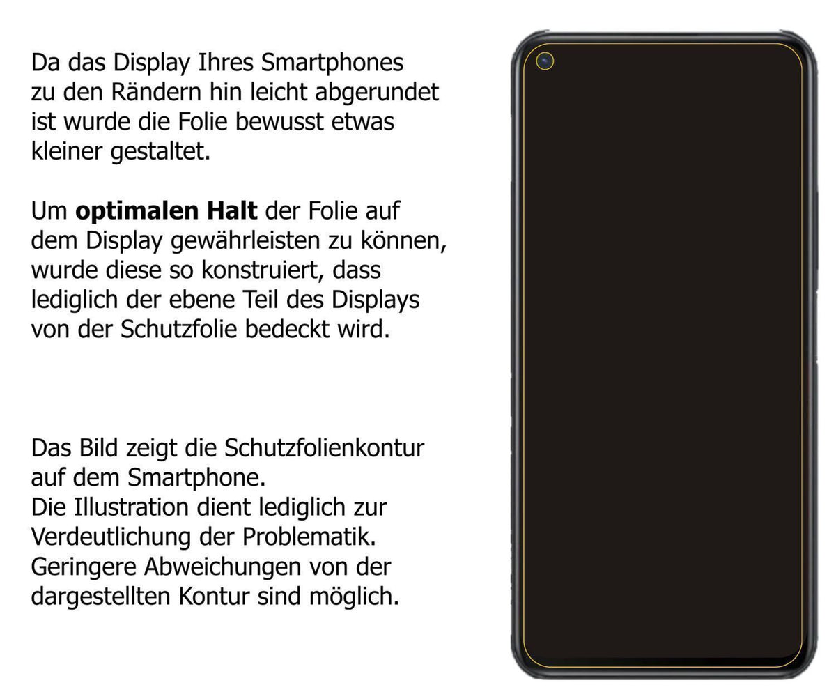 2x 9H Schutzfolie für vivo Y50t Panzerfolie (3)