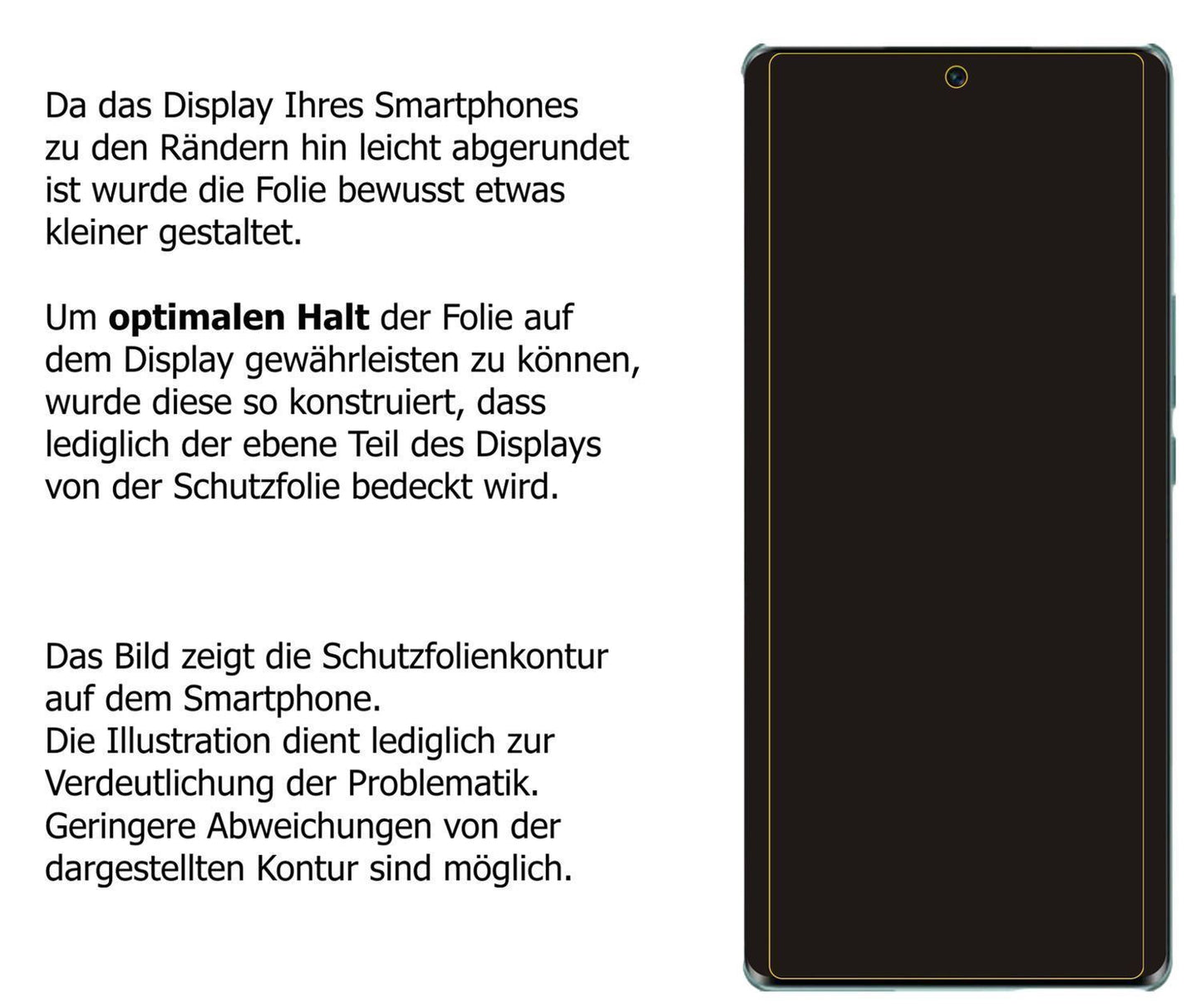 1x Schutzfolie klar für Honor 60 Pro Display-Schut (5)