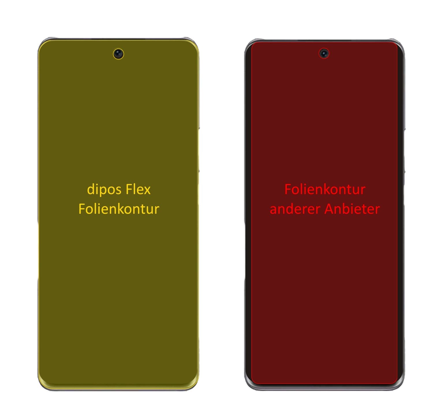 2x 3D Full Cover Schutzfolie für Honor 60 (2)
