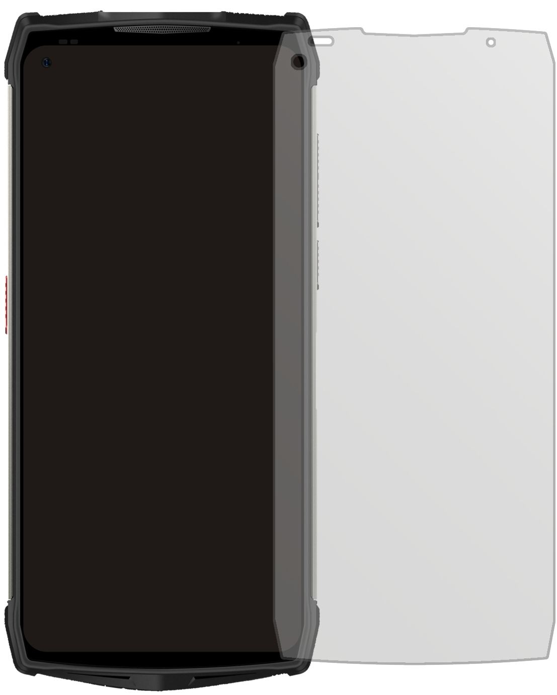 6x Schutzfolie matt für Ulefone Power Armor 13 Dis (2)
