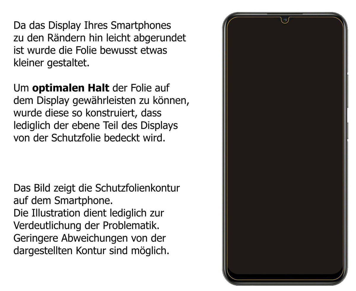 1x 9H Schutzfolie für Realme C25Y Panzerfolie (3)