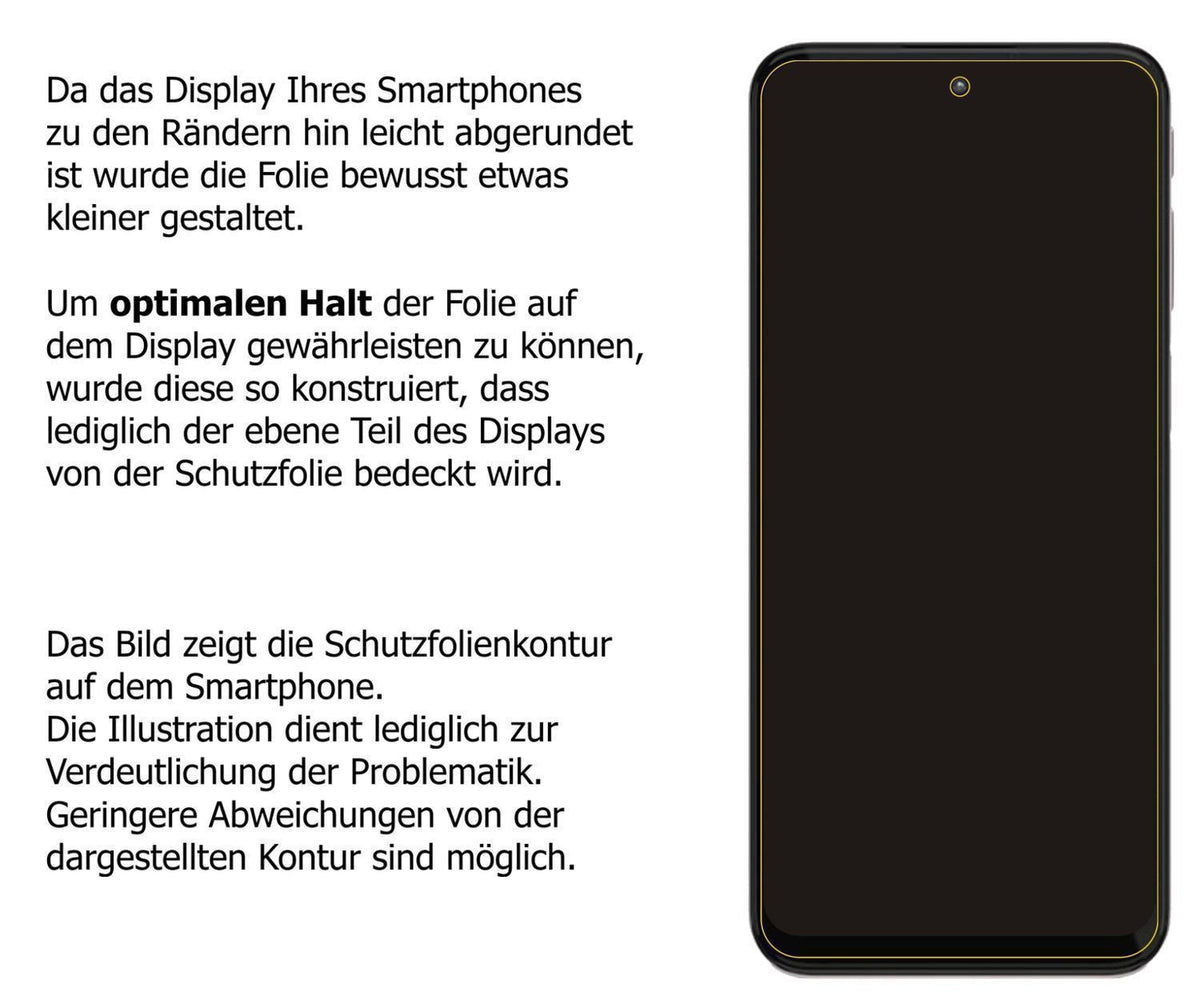 2x 9H Schutzfolie für Motorola Moto G41 Panzerfoli (3)