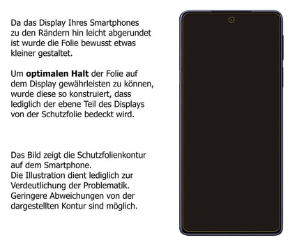 5x Schutzfolie matt für Motorola Edge X30 Display- (6)