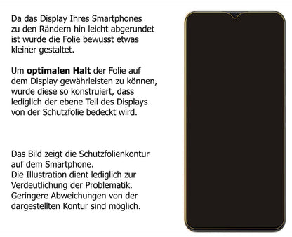 Blickschutzfolie für VIVO IQOO Z5x matt Schutzfoli (5)