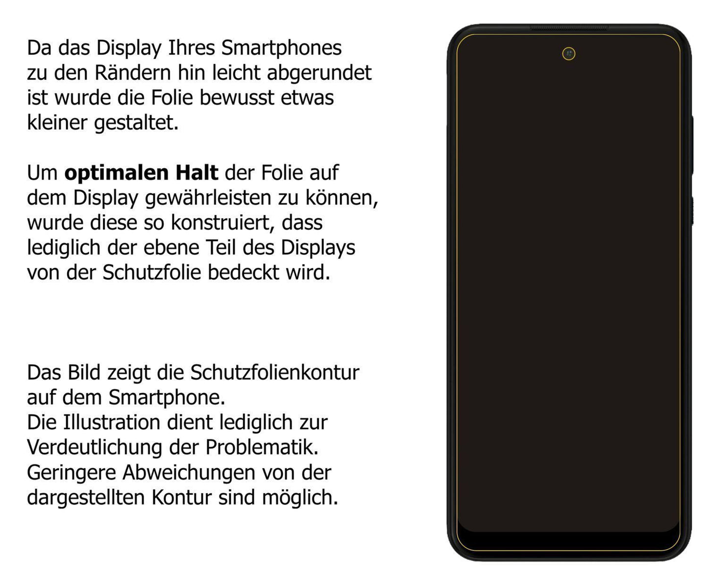 1x 9H Schutzfolie matt für Motorola Moto G Power ( (3)