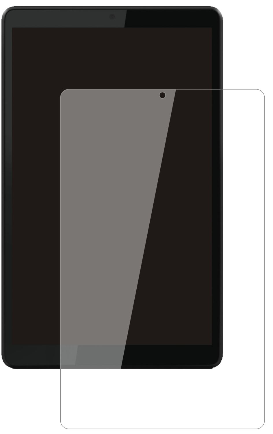 2x 9H Schutzfolie für Motorola Tab G20 Panzerfolie (2)