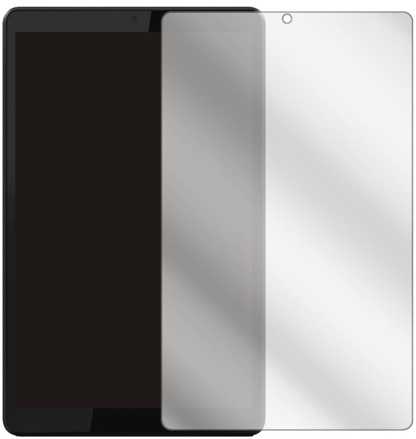2x Schutzfolie klar für Motorola Tab G20 Display-S (2)