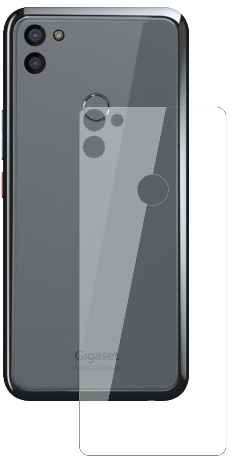 1x 9H Schutzfolie für Gigaset GS5 Rückseite Panzer (2)