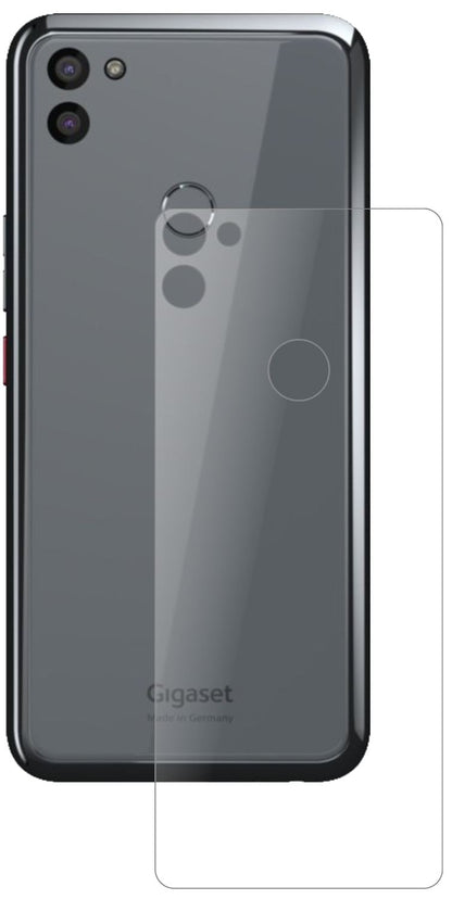 2x 9H Schutzfolie matt für Gigaset GS5 Rückseite P (2)