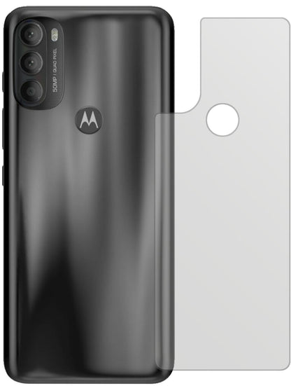 1x Schutzfolie matt für Motorola Moto G71 Rückseit (2)