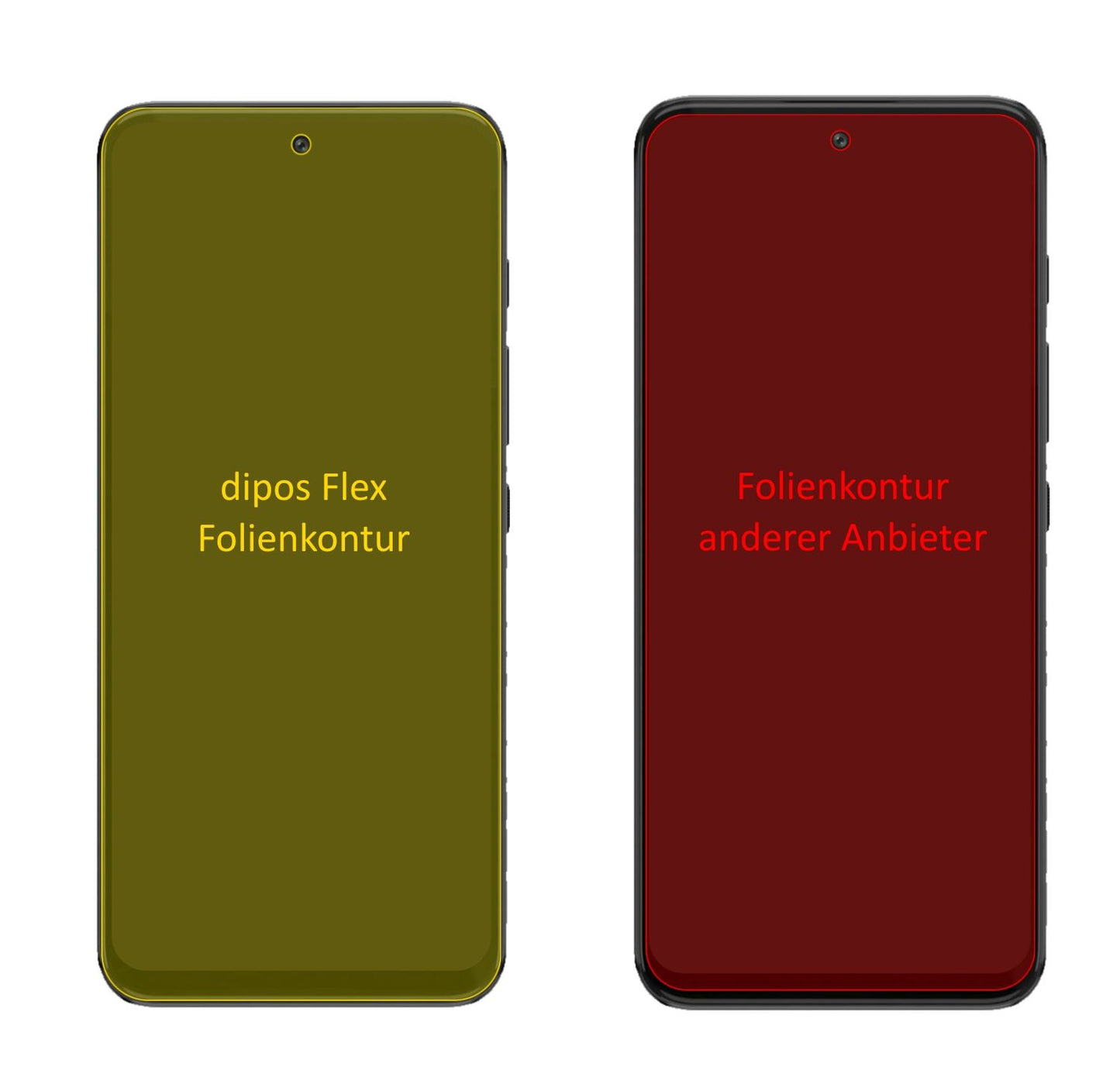 2x 3D Full Cover Schutzfolie für Motorola Moto G71 (2)