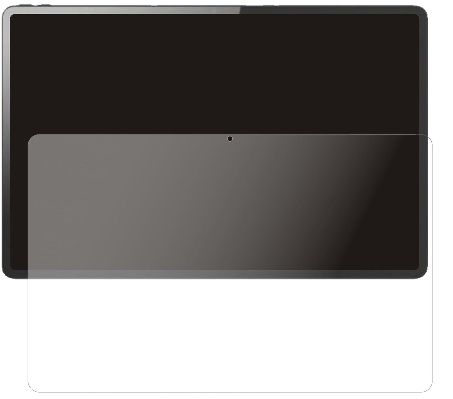 2x 9H Schutzfolie matt für Lenovo Tab P12 Pro Panz (2)