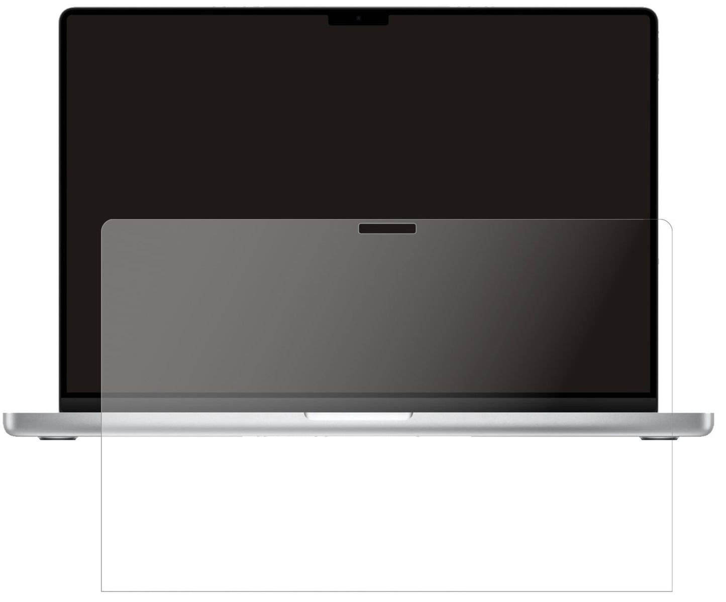 2x 9H Schutzfolie matt für Apple MacBook Pro 16 Zo (2)