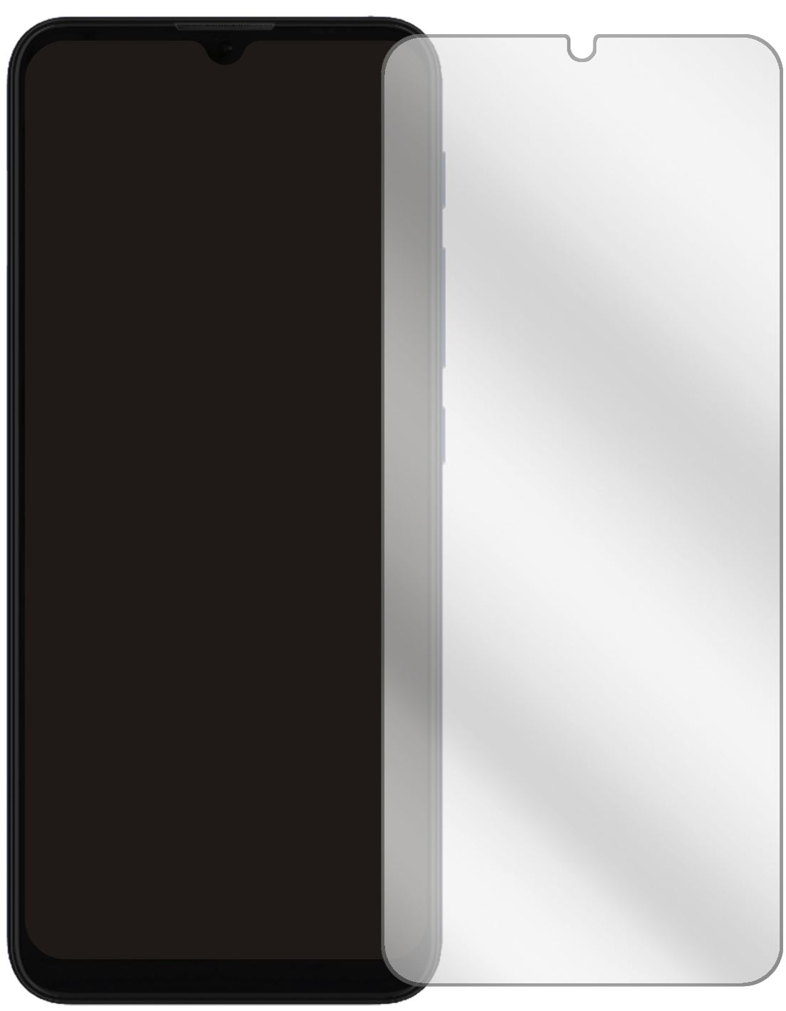1x Schutzfolie klar für Motorola G20 SE Display-Sc (2)