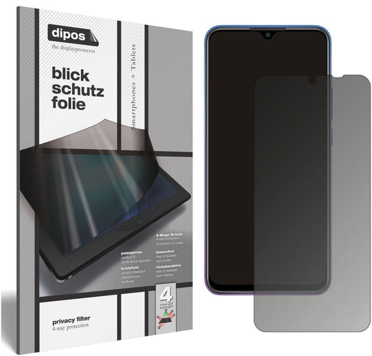 Blickschutzfolie für Xiaomi Redmi 9 Prime matt Sch (1)