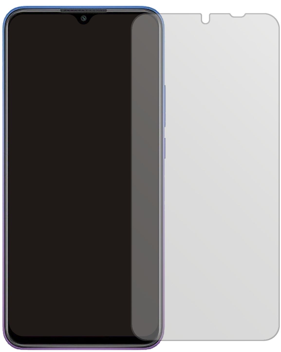 1x Schutzfolie matt für Xiaomi Redmi 9 Prime Displ (2)