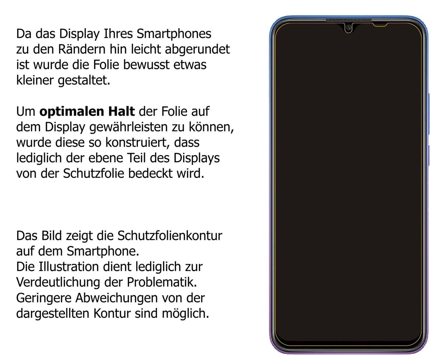 Blickschutzfolie für Xiaomi Redmi 9 Prime matt Sch (5)