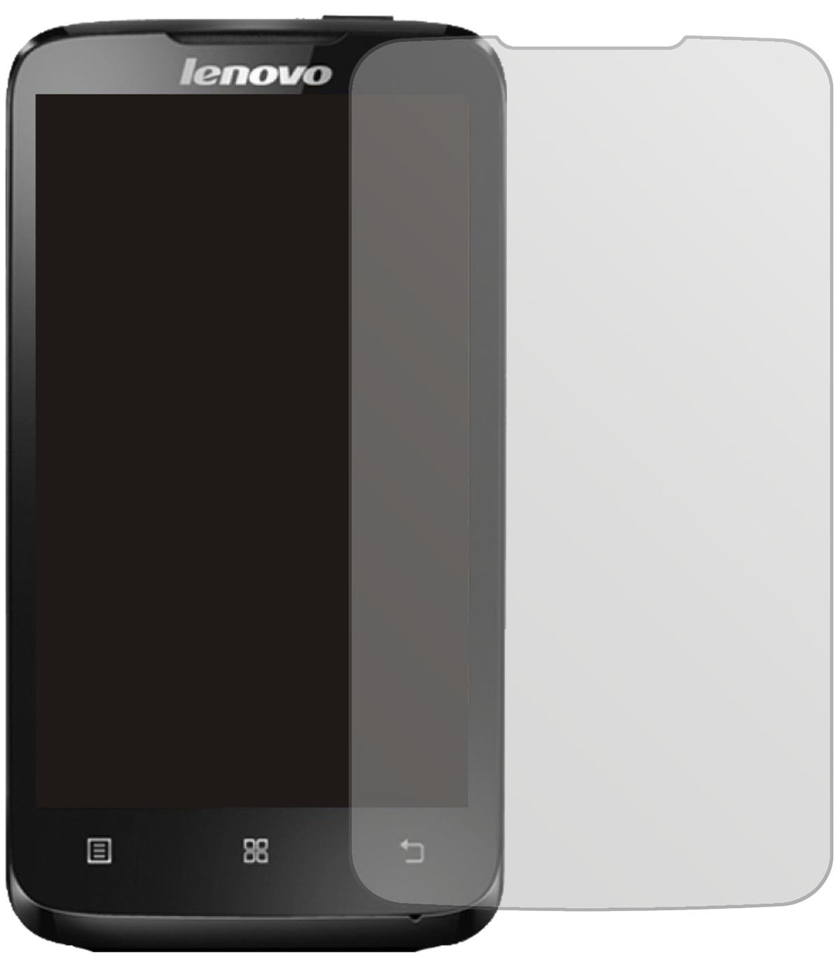 2x Schutzfolie matt für Lenovo A316i Display-Schut (2)