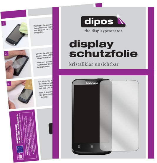 2x Schutzfolie klar für Lenovo A316i Display-Schut (1)