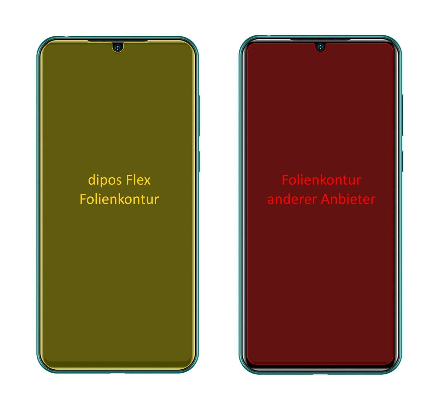 3x 3D Full Cover Schutzfolie für Doogee N20 Pro (2)