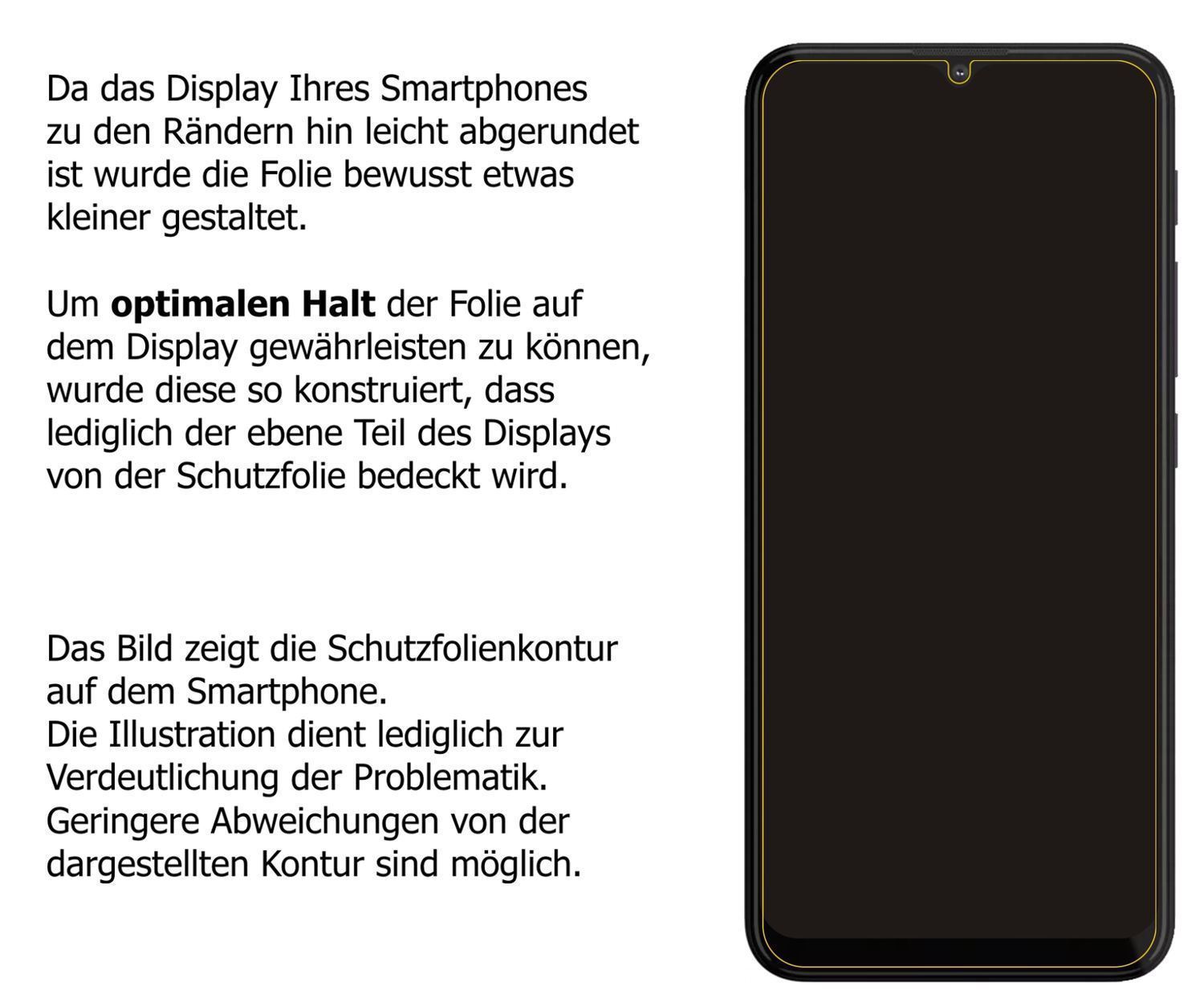 2x Schutzfolie matt für Lenovo K13 Display-Schutzf (6)